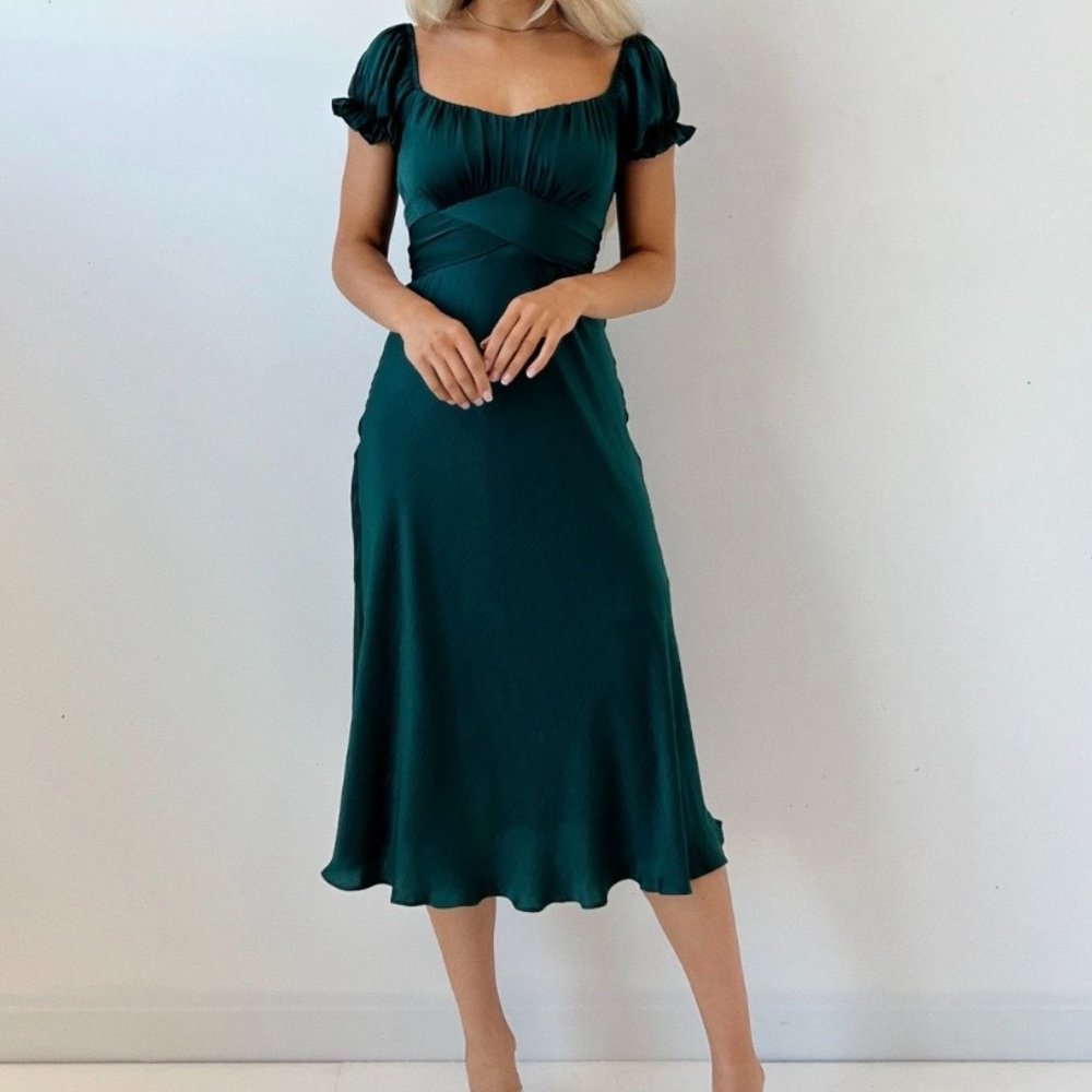 Green Midi Dress